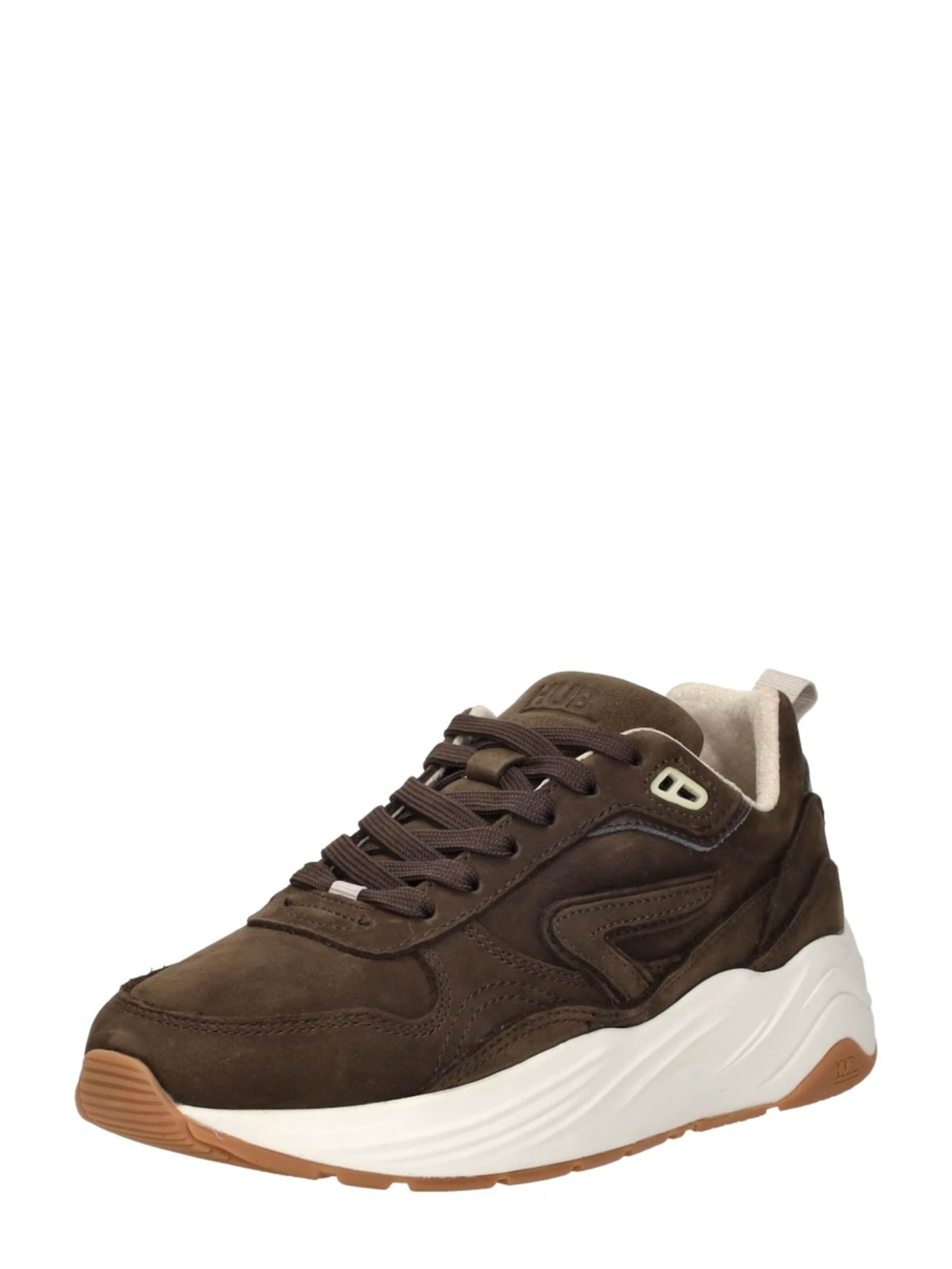 HUB Sneakers laag 'Glide' in Bruin