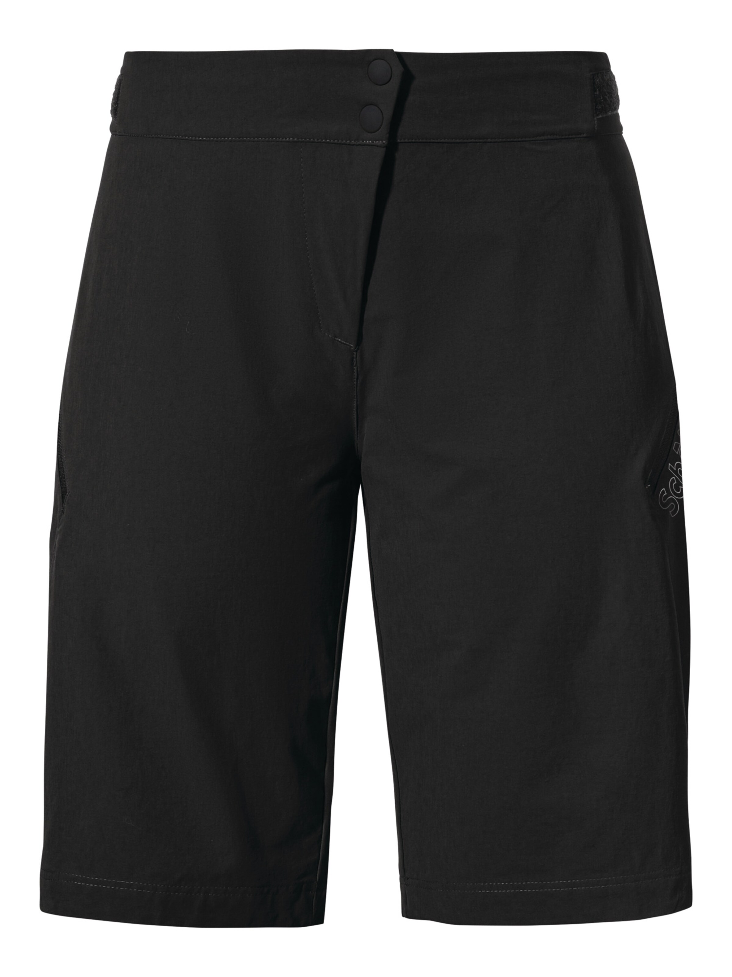 Schöffel Regular Outdoor trousers ' Bike Shorts Style Puula WMS ' in Black: front