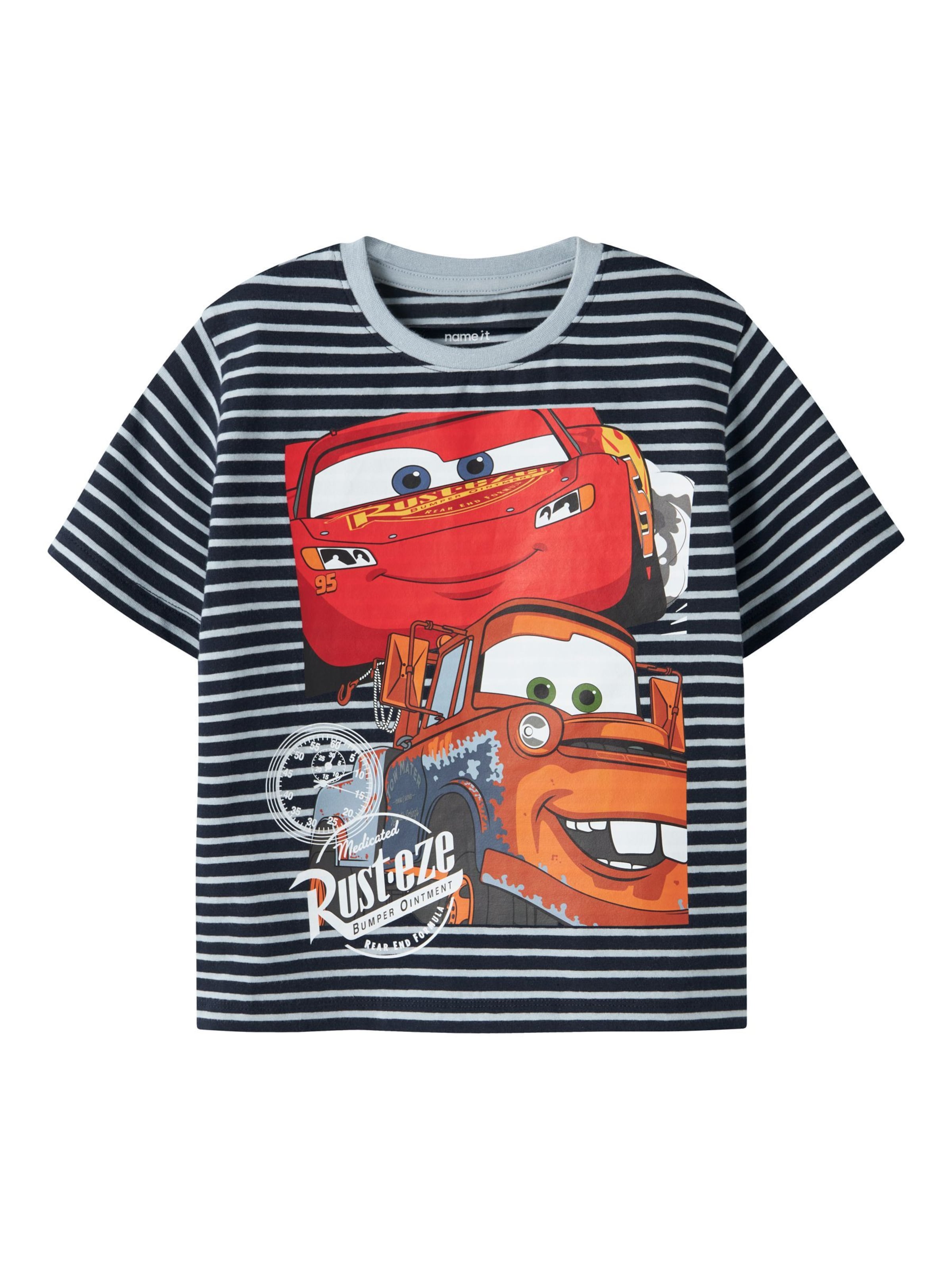NAME IT - Camiseta 'NMMFelipe Cars' en azul: frente