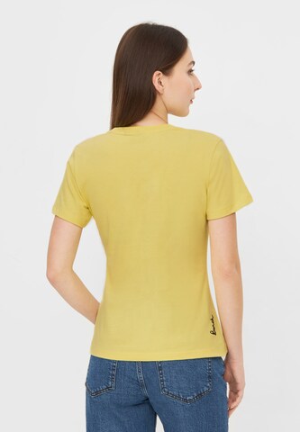 BENCH Shirt in Gelb