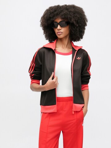Loosefit Pantalon 'Firebird' ADIDAS ORIGINALS en rouge