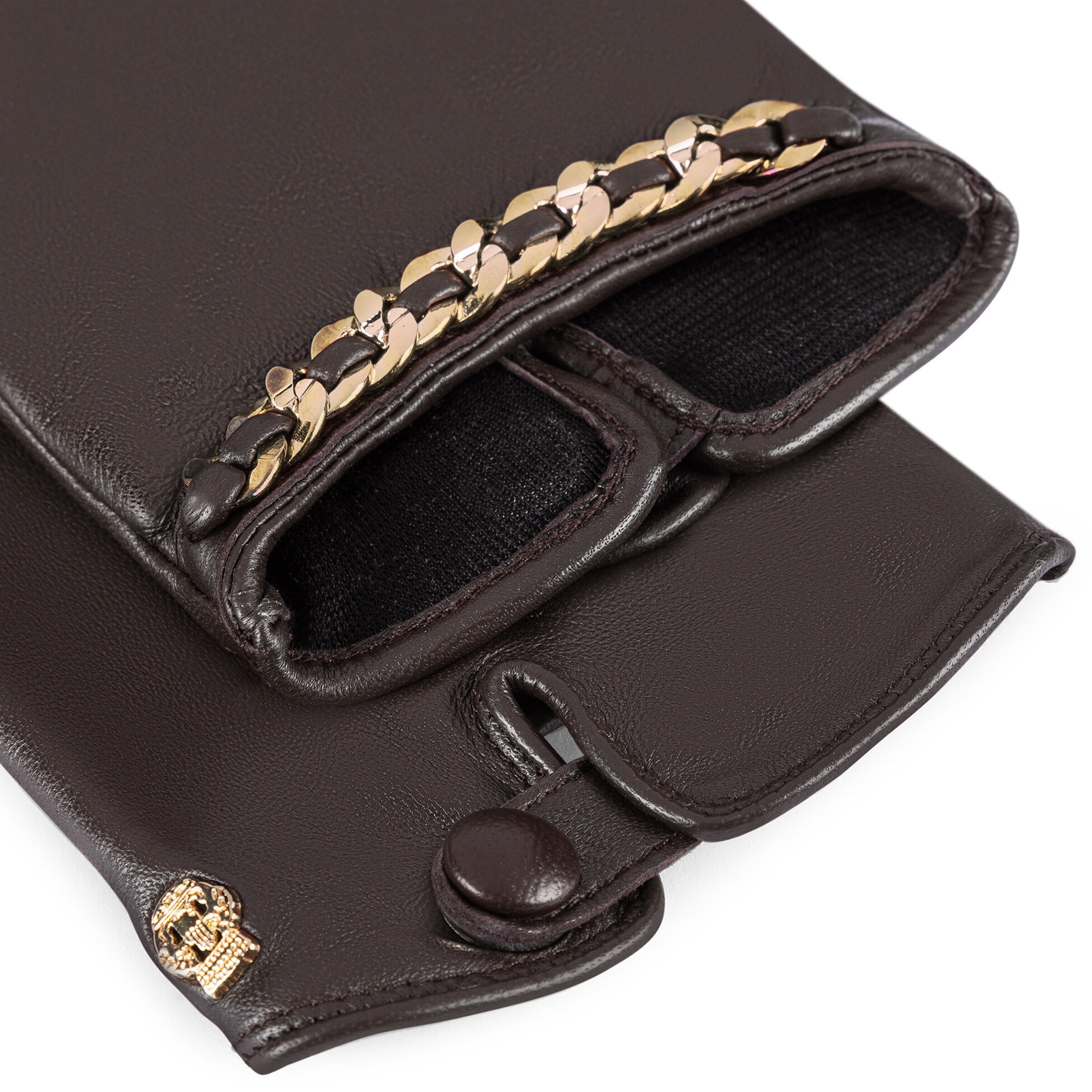 Roeckl Vingerhandschoenen 'LOIRET TOUCH' in Bruin