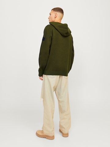 JACK & JONES Svetr 'JCOAero' – zelená