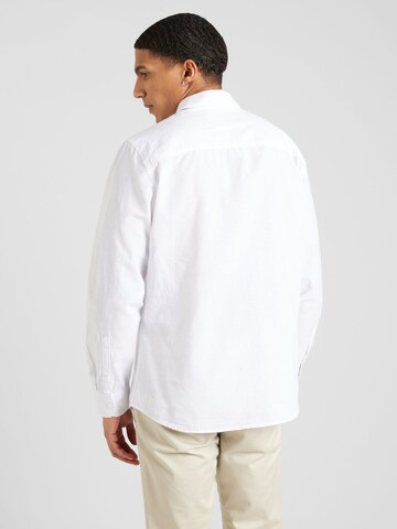 Coupe slim Chemise SELECTED en blanc