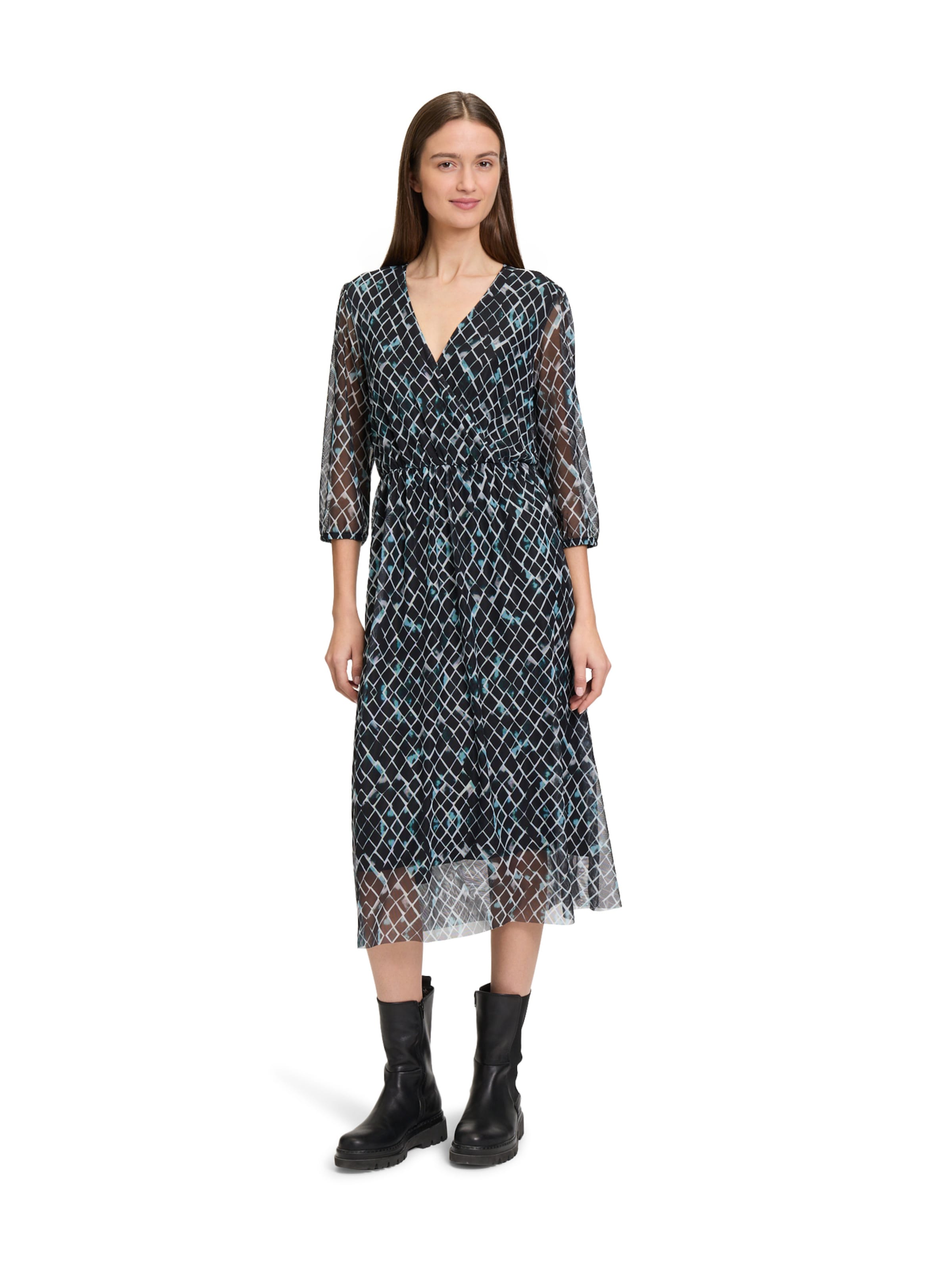 Robe de soirée Betty & Co en noir : devant