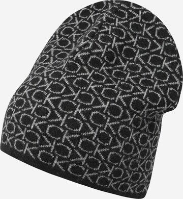 Bonnet Calvin Klein en noir : devant