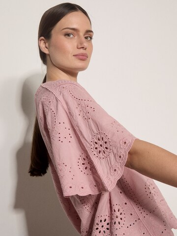 Chemisier ' ' Apricot en rose