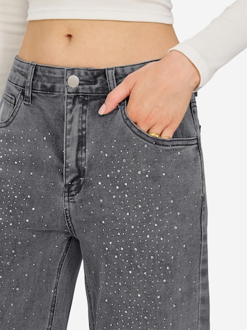 Imily Bela Wide leg Τζιν σε γκρι