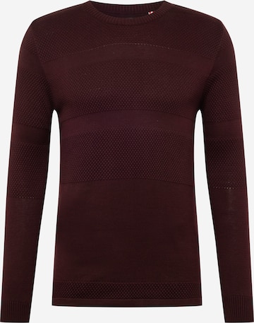 Kronstadt Sweater 'Hannes' in Red: front