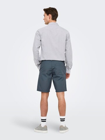 Coupe slim Pantalon chino 'ONSKal' Only & Sons en gris