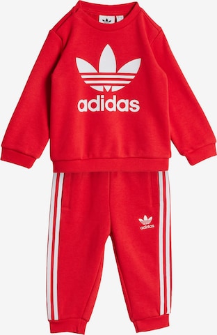 ADIDAS ORIGINALS - Fato de jogging 'Crew Set' em vermelho: frente