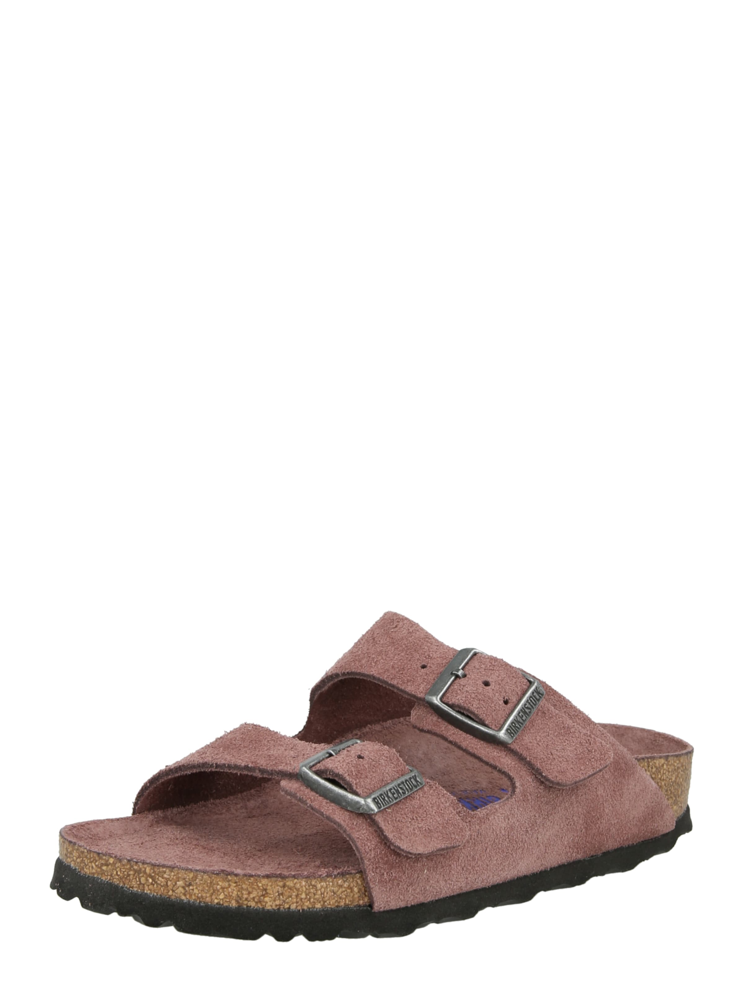 BIRKENSTOCK Чехли 'Arizona' в червено: отпред