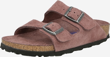 raudona BIRKENSTOCK Šlepetės 'Arizona': priekis