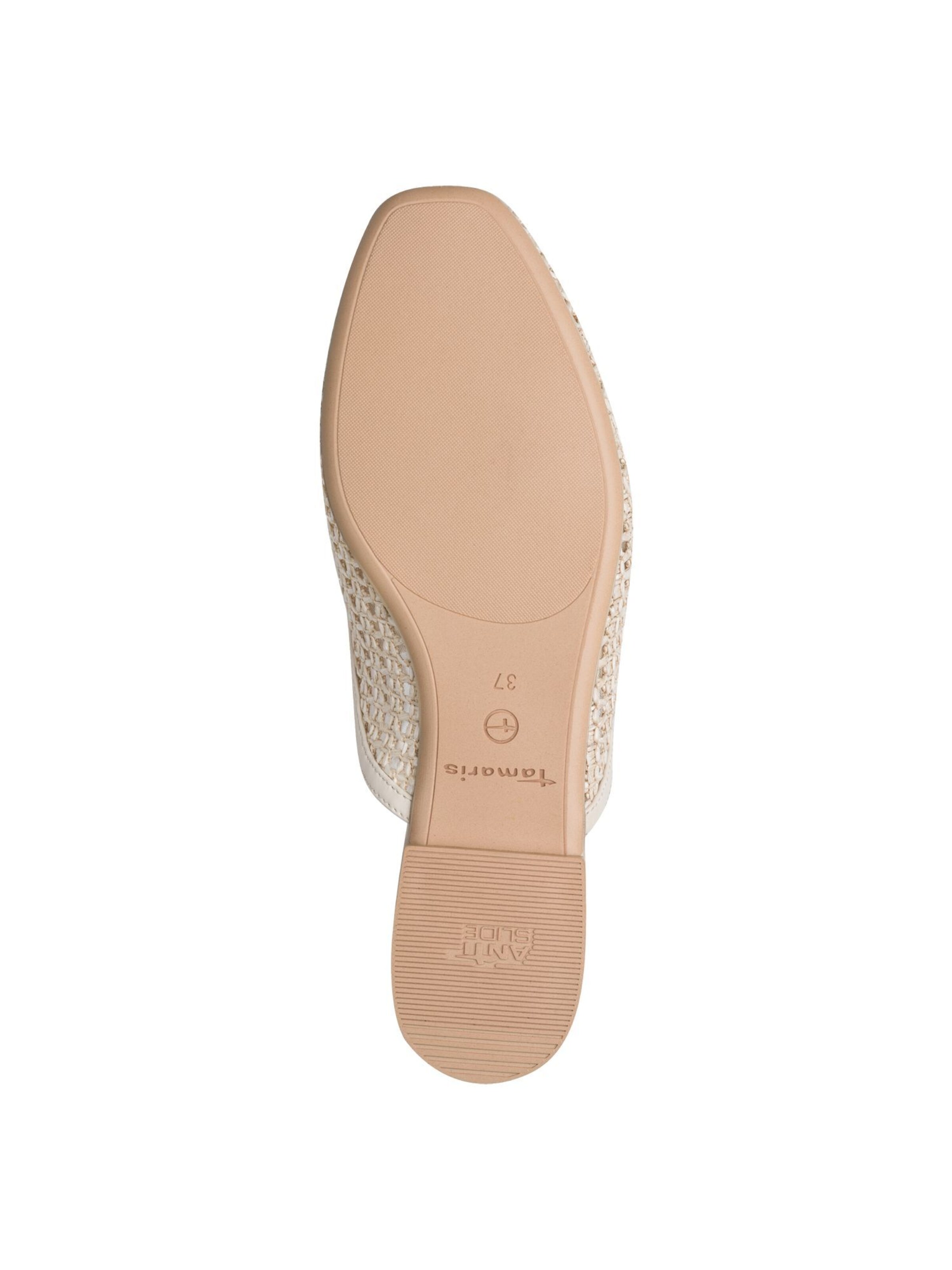 Tamaris Mules in Beige