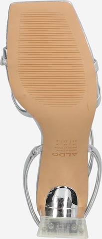 ALDO Páskové sandály 'MINIMA' – stříbrná