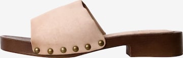 Joia Pantolette in Beige: Vorderseite