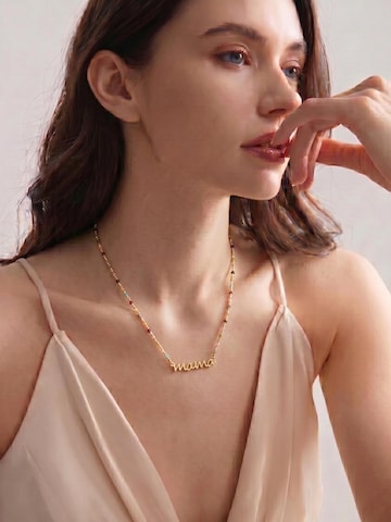 Luxenter Kette 'Mama'‌‌‌ in Mischfarben