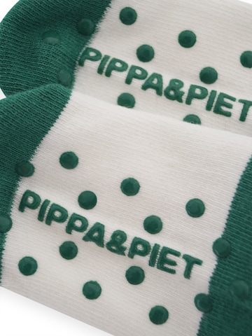 Pippa & Piet Socken 'Trouble Maker' in Grün