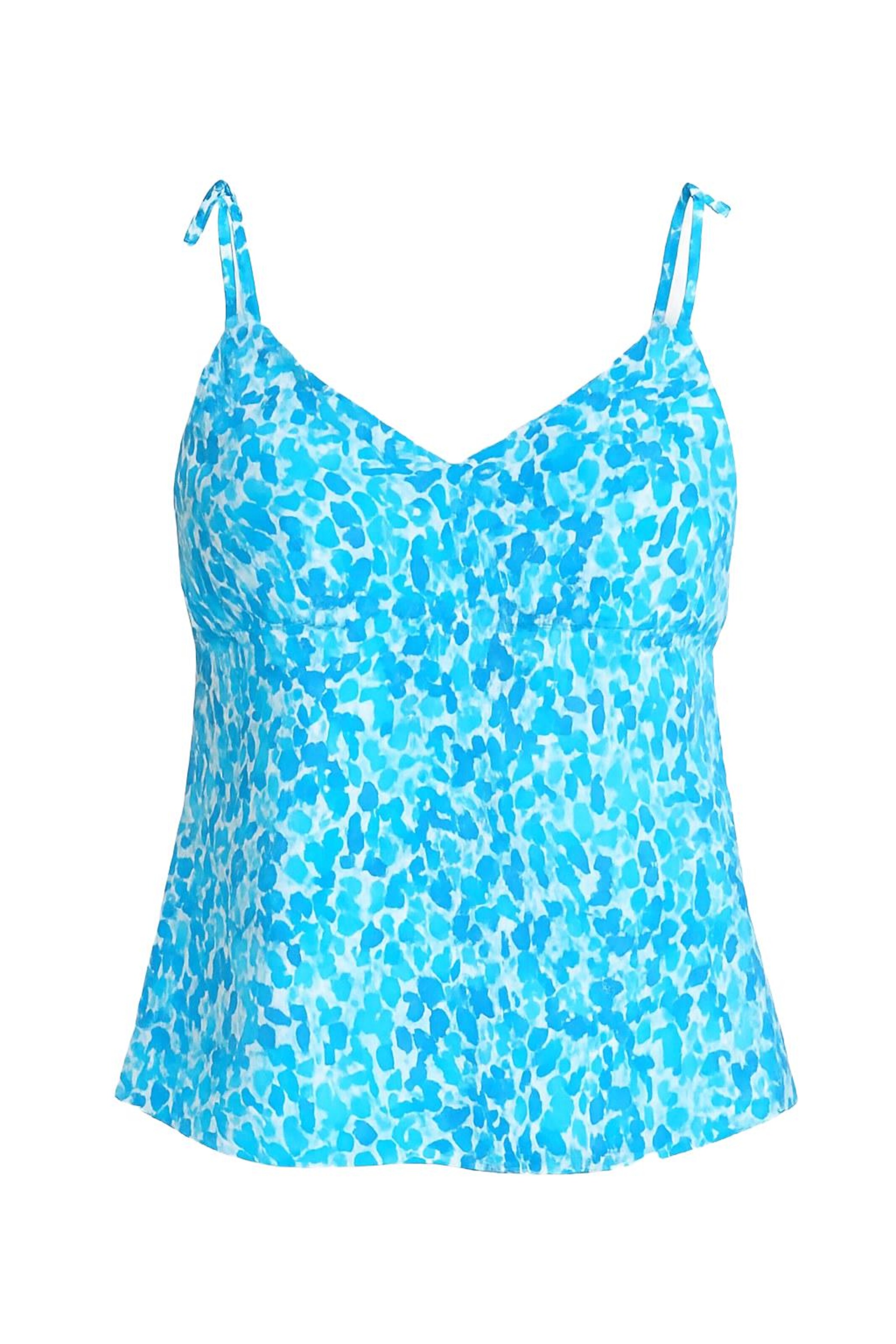 For You Moda Top in Blau: Vorderseite