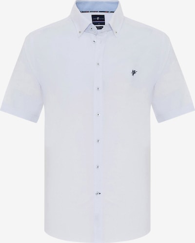 DENIM CULTURE Chemise 'FABRIZIO' en bleu foncé / blanc, Vue avec produit