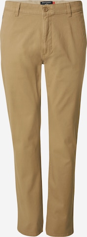 DockersSlimfit Chino hlače 'ULTIMATE 360' - bež boja: prednji dio