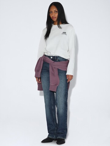 Dr. Denim Shirt 'Kath Longsleeve Top'‌‌‌‌ in Weiß