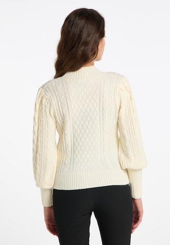 Pull-over 'Tylin' faina en blanc