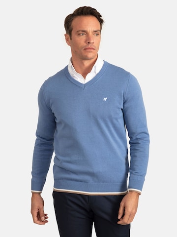 Williot Sweater in Blue: front