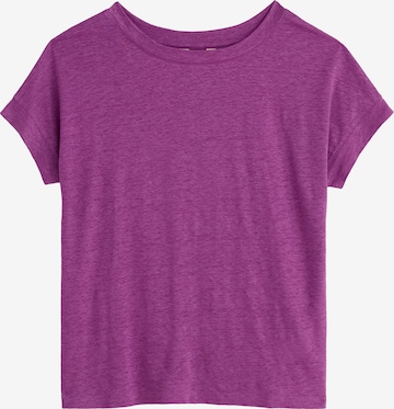 Seasalt Cornwall T-Shirt 'Carn Cove' in Lila: Vorderseite