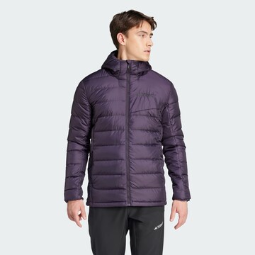 ADIDAS TERREX Outdoor jacket in Purple: front