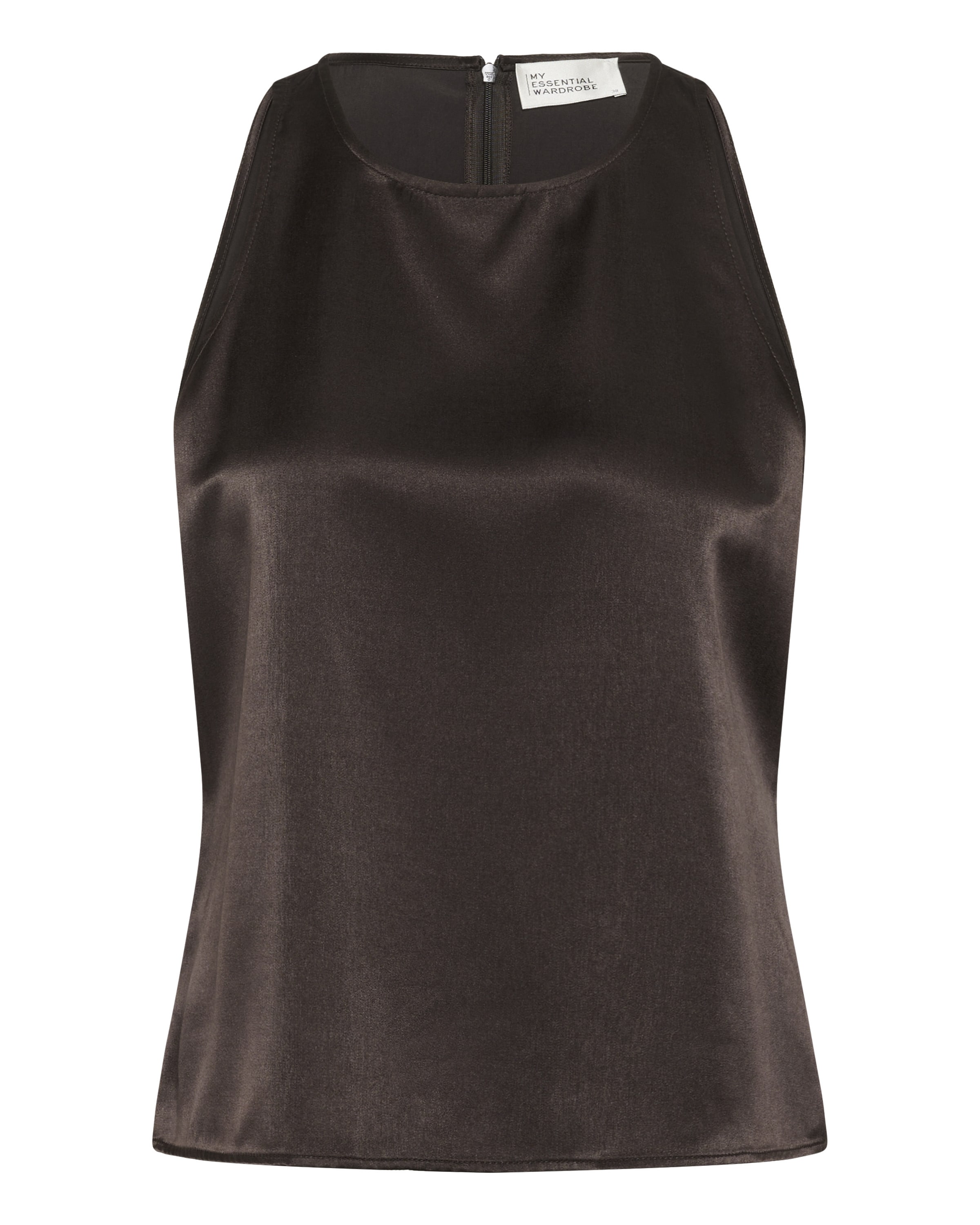 My Essential Wardrobe Bluse 'EstelleMW  ' i brun: forside