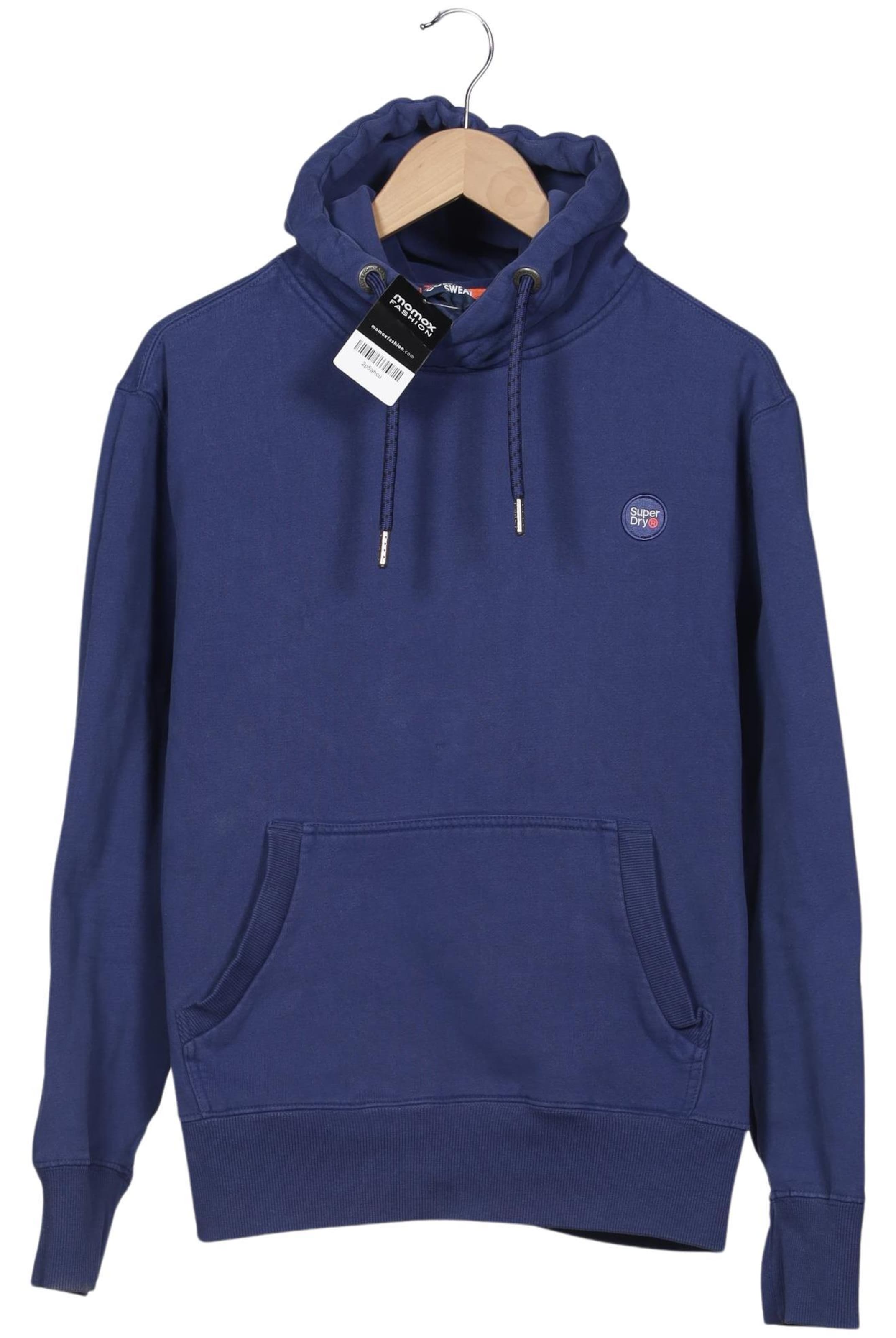 Superdry & Co Sweatshirt & Zip-Up Hoodie in XXL in Blue: front
