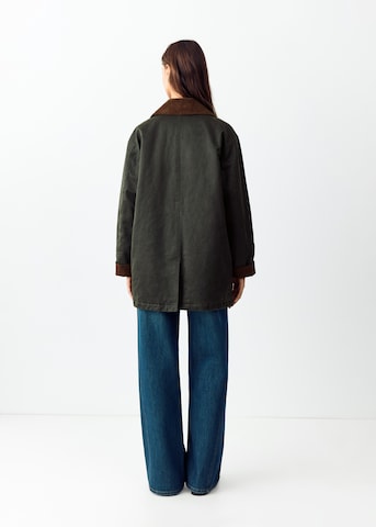 MANGO TEEN Prehodna jakna 'BRISTOL' | zelena barva