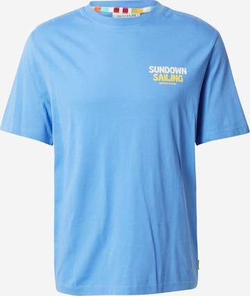 SCOTCH & SODA T-Shirt in Blau: predná strana