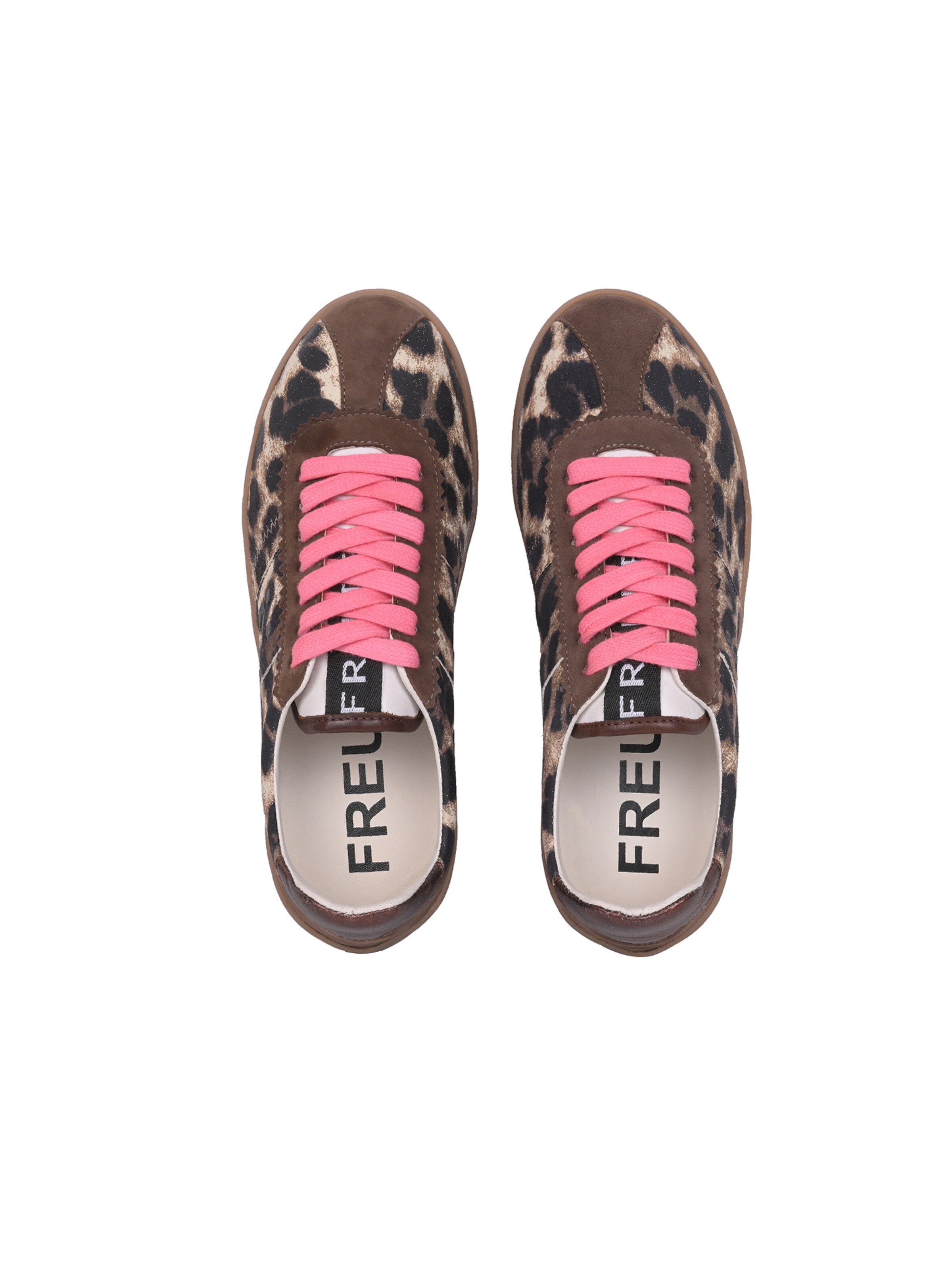 FREUDE Platform trainers 'ARIELLE' in Brown