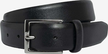 Hackett London Gürtel 'Cactus Edge' in Schwarz: Vorderseite