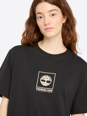 TIMBERLAND Tričko 'Stack Camo Tee' – černá