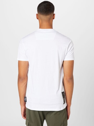 Plein Sport - Camiseta en blanco
