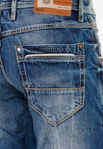 CIPO & BAXX Slimfit Jeans 'Crossroads' in Blau