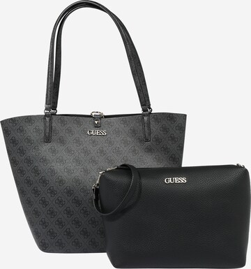 GUESS Shopper 'Alby' in Zwart: voorkant