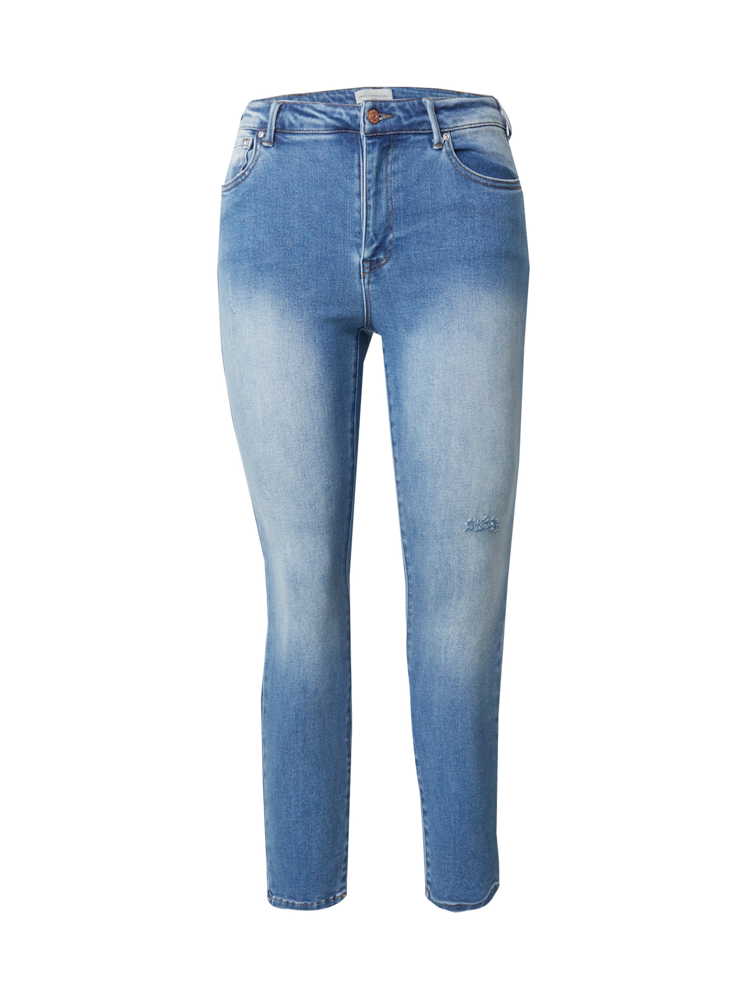 ONLY Carmakoma Skinny Jeans in Blue: front