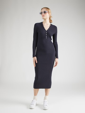 TOMMY HILFIGER Knitted dress in Blue: front