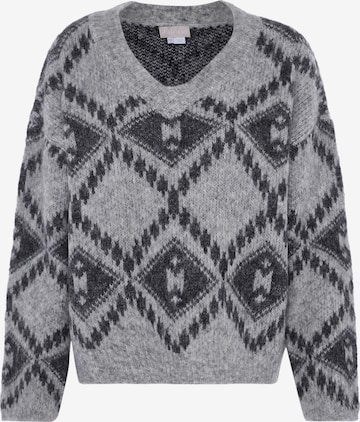 Jalene Sweater in Grey: front