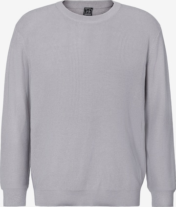 JOHN DEVIN Sweater in Grey: front