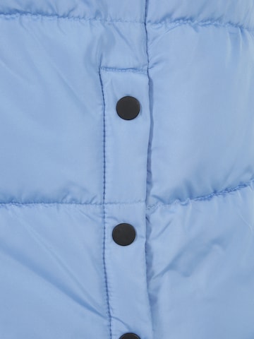 Fransa Curve Płaszcz zimowy 'MABELLE' w kolorze niebieski