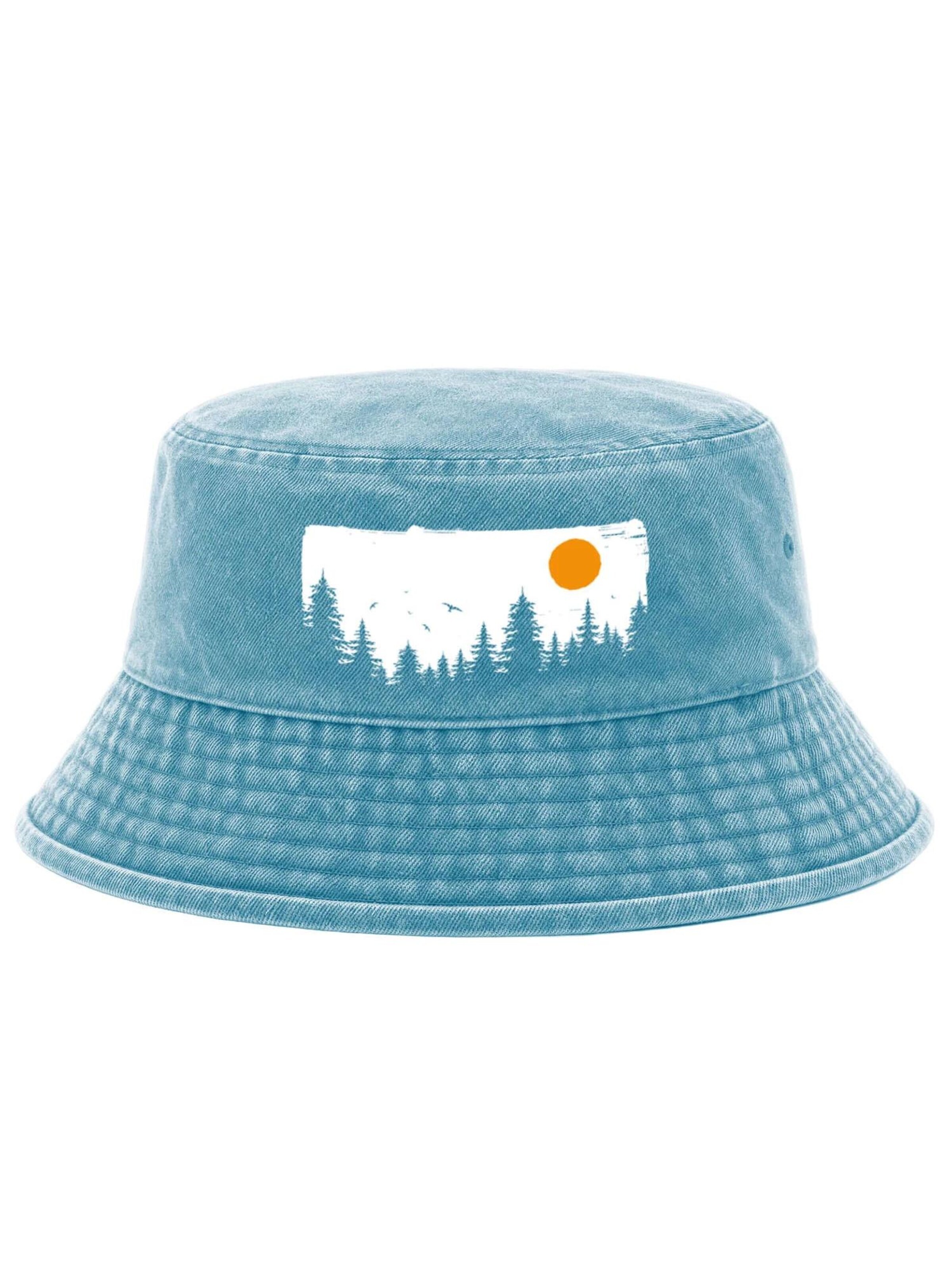 Neverless Hat 'Braumkette' in Blue: front