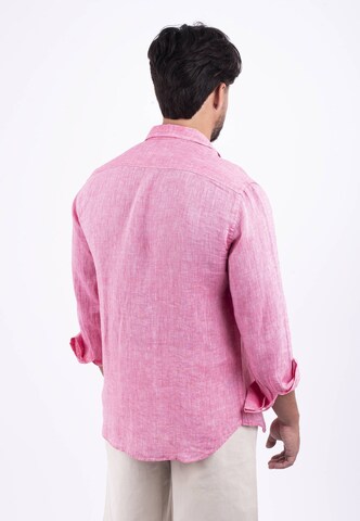 Panareha Regular fit Button Up Shirt 'CANNES' in Pink