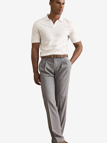 Il Lanificio Regular Trousers in Grey: front