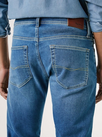Coupe slim Jean 'Gymdigo' Pepe Jeans en bleu