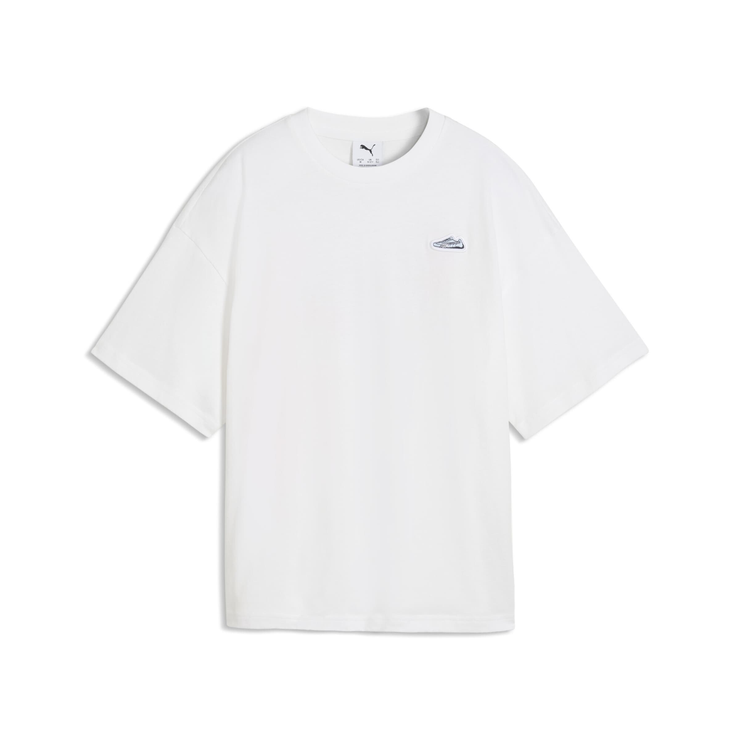 T-Shirt fonctionnel PUMA en blanc : devant